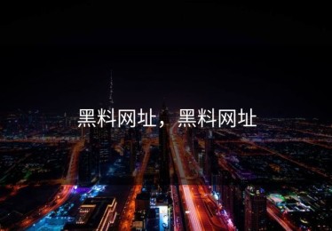 黑料网址，黑料网址